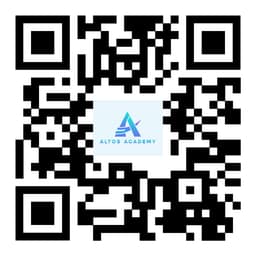 Altos Academy LinkedIn QR Code